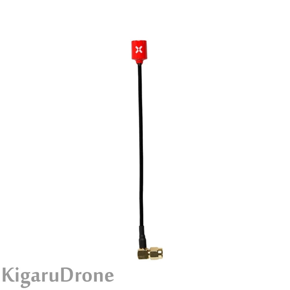 Foxeer Micro Lollipop 15cm 5.8G 2.5dBi Omni Angle RHCP FPV Antenna SMA Male  Red | KigaruDrone
