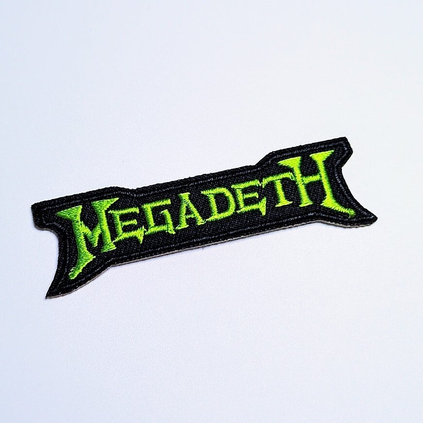 送料無料！ ★刺繍アイロンワッペン★【 MEGADETH（メガデス）】 〚アメリカン雑貨 アメトイ〛