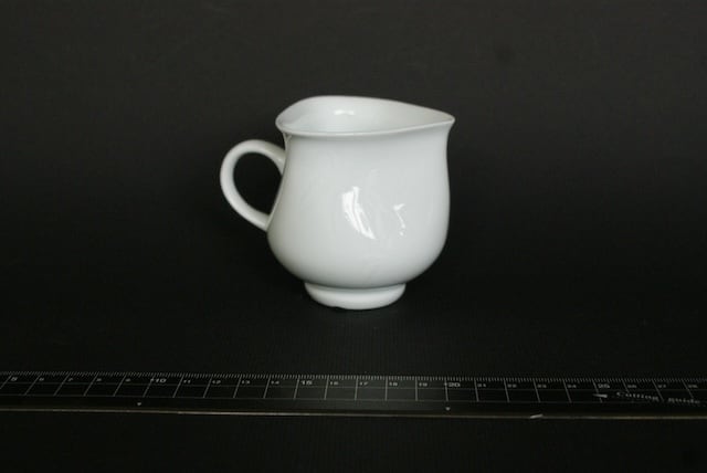 井上萬二作 香炉 青白磁笹彫文(Incense burner/Blue and white