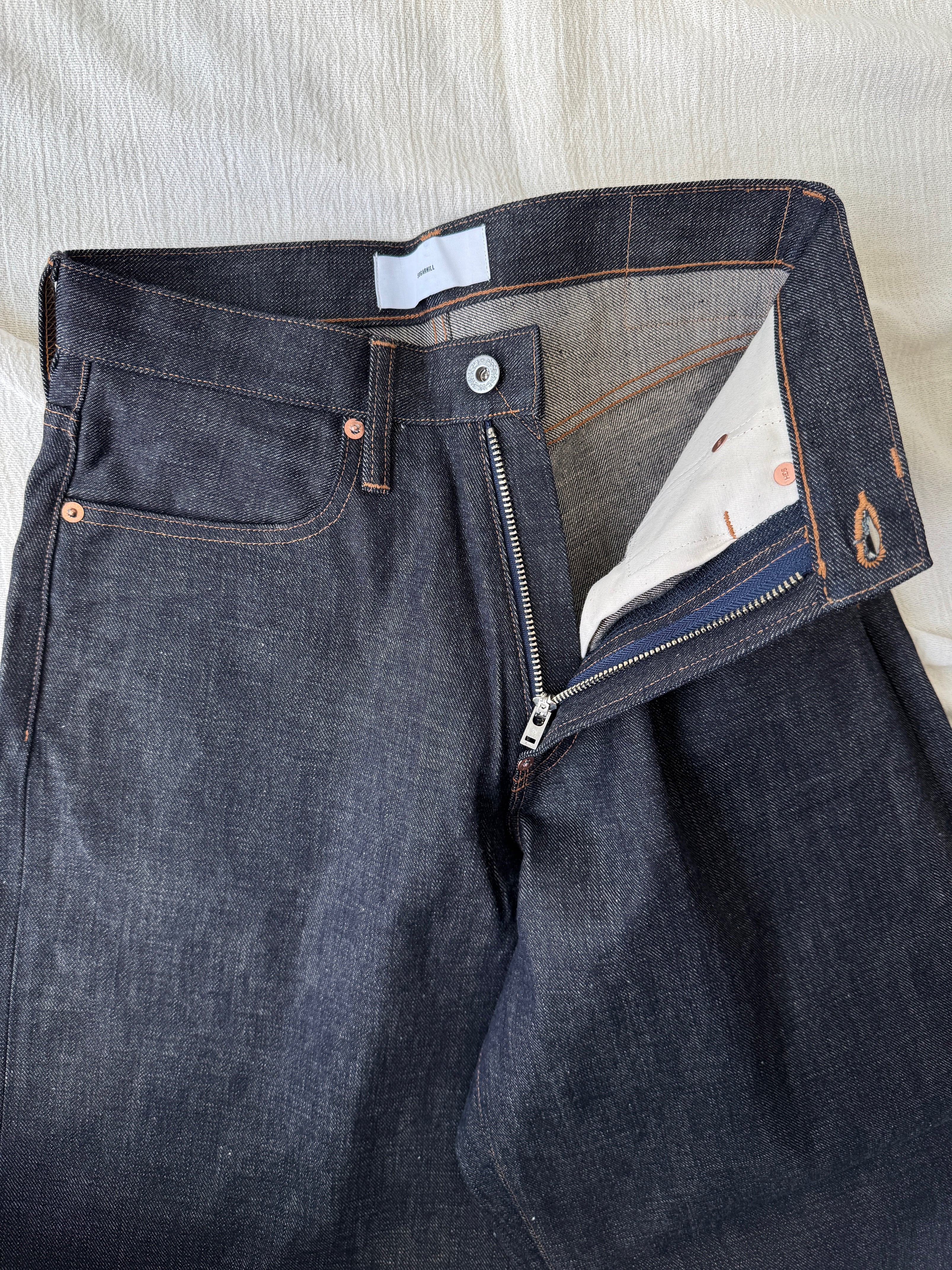 SUGARHILL / MODERN DENIM PANTS WIDE CUT / RIGID INDIGO | ふぁいん