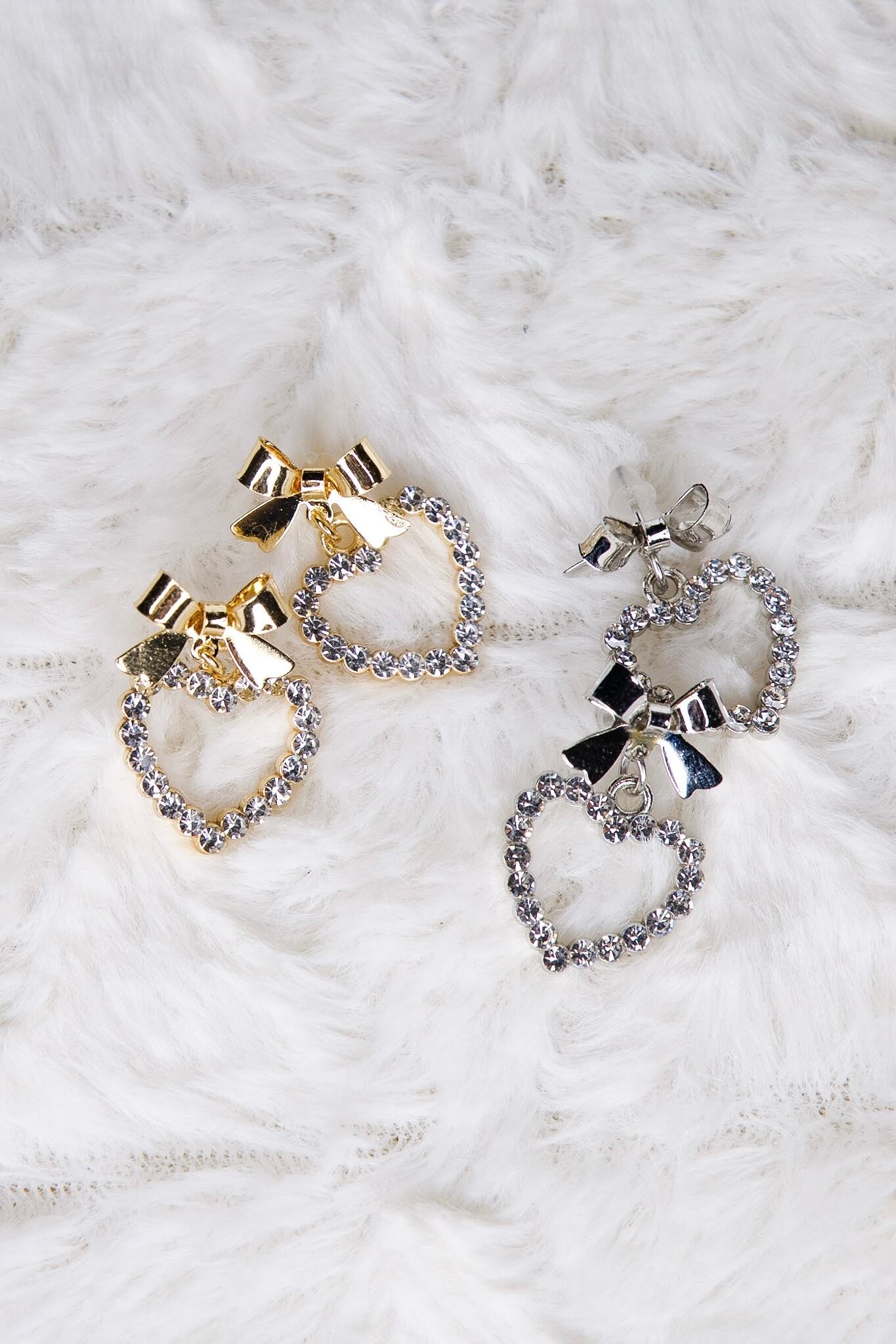 Elizabeth Bower 】Pavet Stud Small Earrings GOLD / SILVER | PAY ID