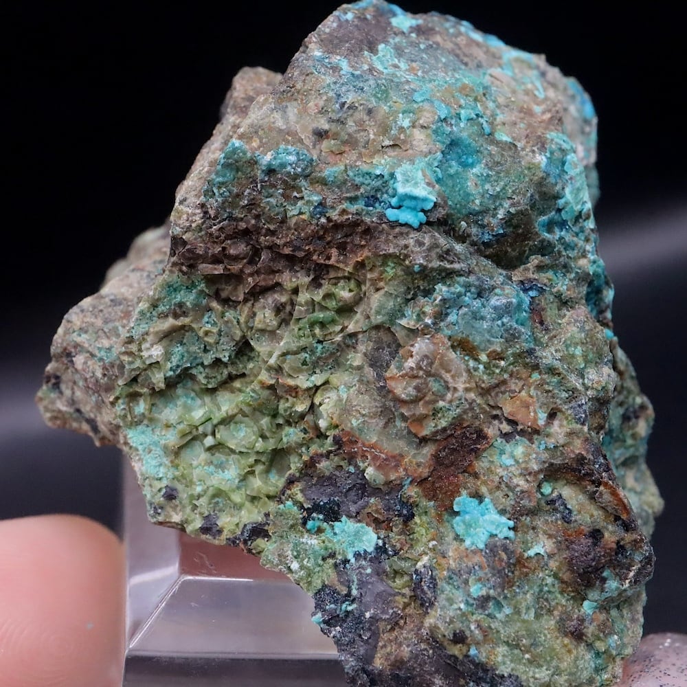 クリソコラ 珪孔雀石 40.7g CHS207 鉱物 原石 天然石 パワーストーン