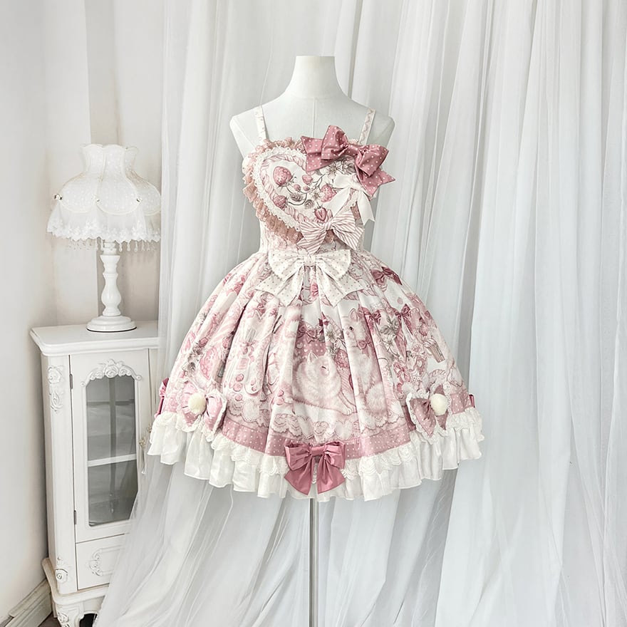 BodyLine 猫とピアノのプリント ロリータドレス c8e695cc1a45dd662abc3c88eef1b1