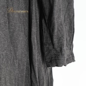 レディース トクコプルミエヴォル TOKUKO 1er VOL トップス チュニック グレイ系 日本製 無地 シンプル 伸縮 ストレッチ カジュアル 普段着 ハイネック タートルネック 長袖 長め丈 かわいい 柔らかい生地