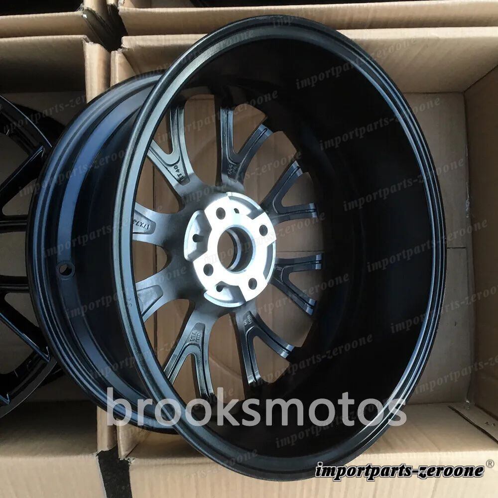 17インチグロスブラックホイールミニR56 R57 R58 クーパー S 4x100 4