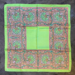 USED spring color design scarf