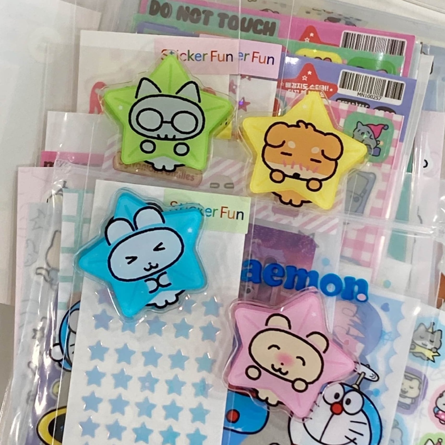テテちゃんアクリルクリップセット1点入荷 テテちゃんアクリルクリップ