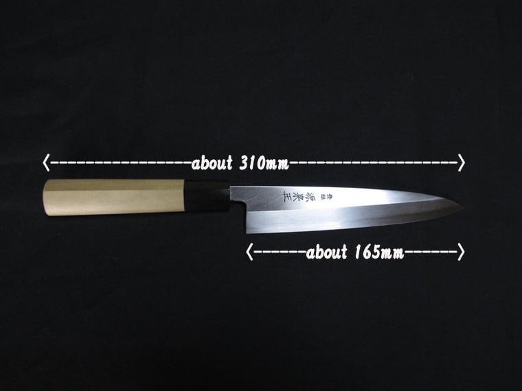 源泉正 VG10 片刃 万能包丁 (165mm) VG10 SAVIN ALL-PURPOSE 165mm