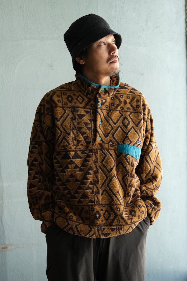 Utah/"patagonia" synchilla fleece snap tee pullover/MSBB