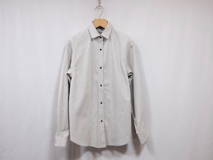 pelleq “ light denim back open shirt “ fog