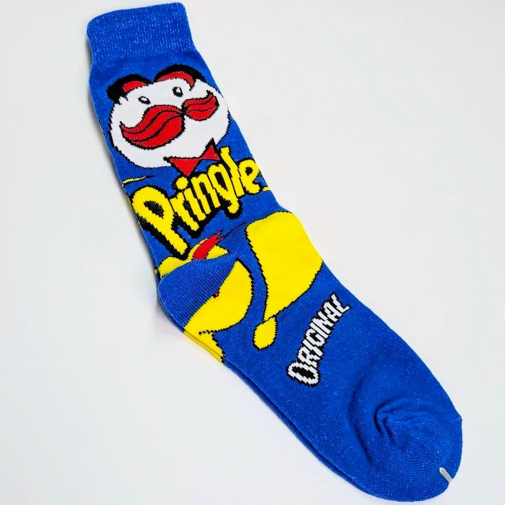 ♧【 Pringles / プリングルズ 】 crew socks / クルーソックス〚アメリカン雑貨 アメトイ〛