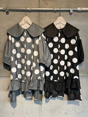 Big Collar Frill Shirt S/Mサイズ