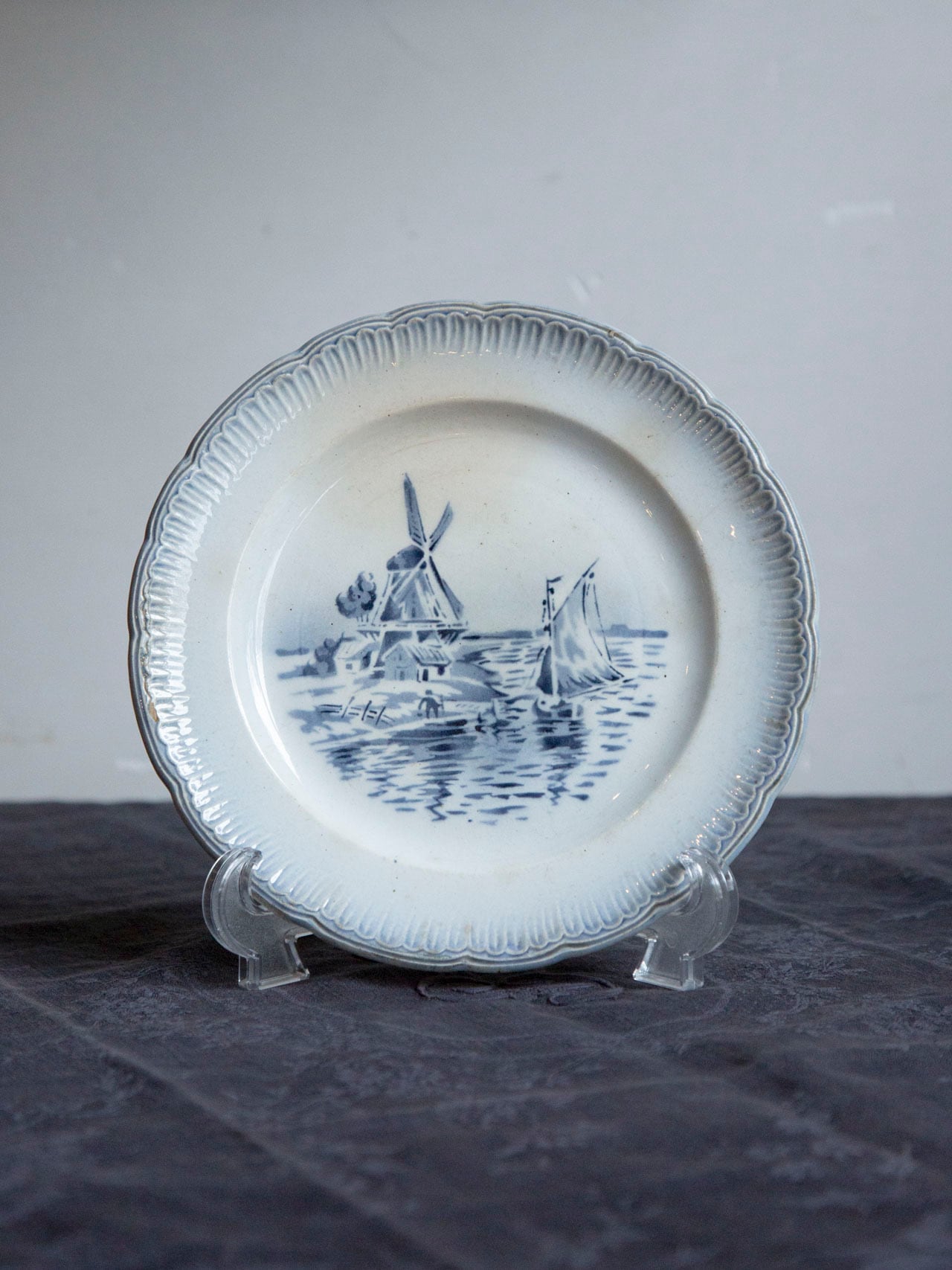 St Amand 風景プレート/France ＜サンタマン・Dinoise・フランス皿