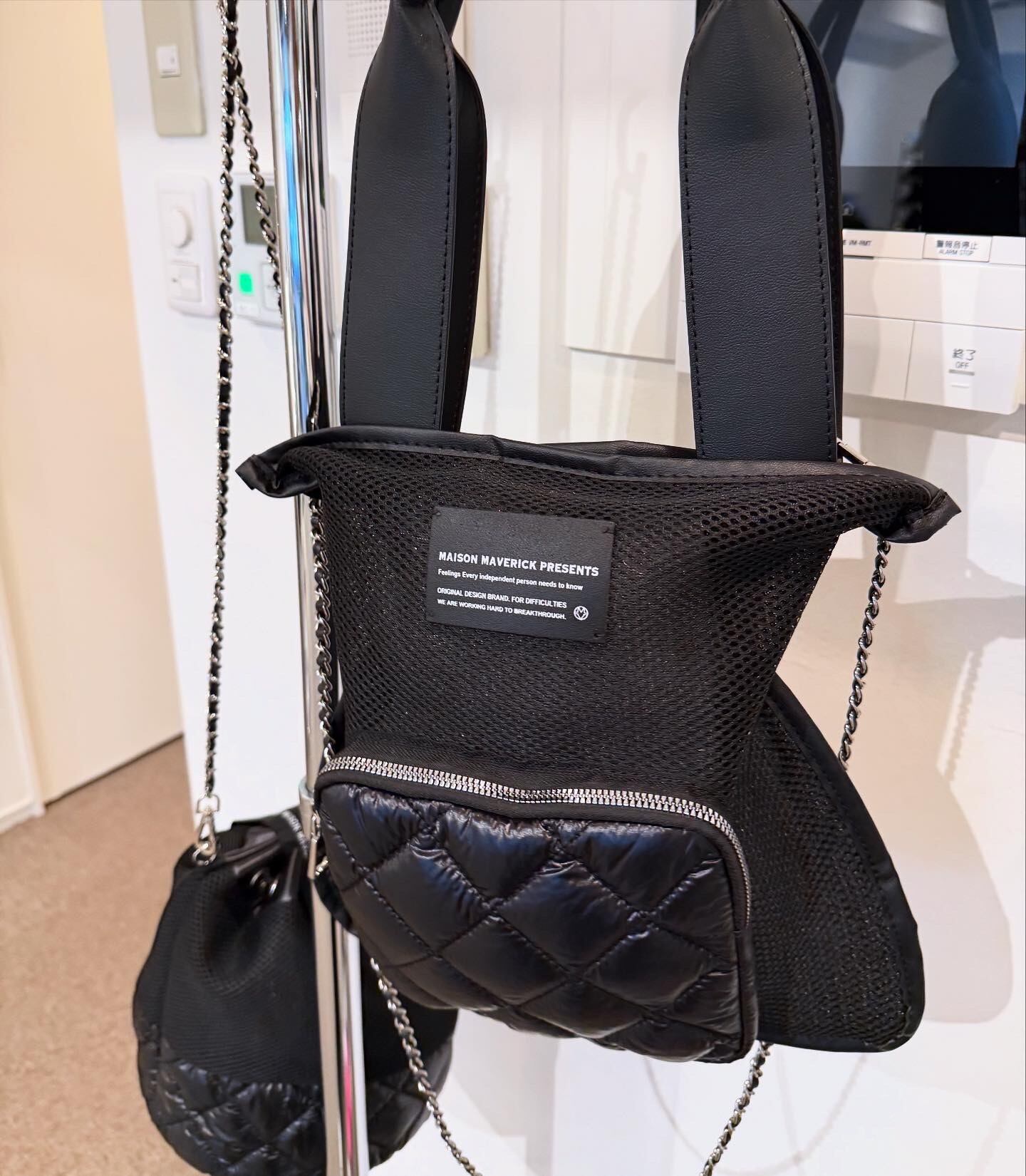 ミカーレミカーレ MICALLEMICALLE CL.No5 ナイロントートバッグ