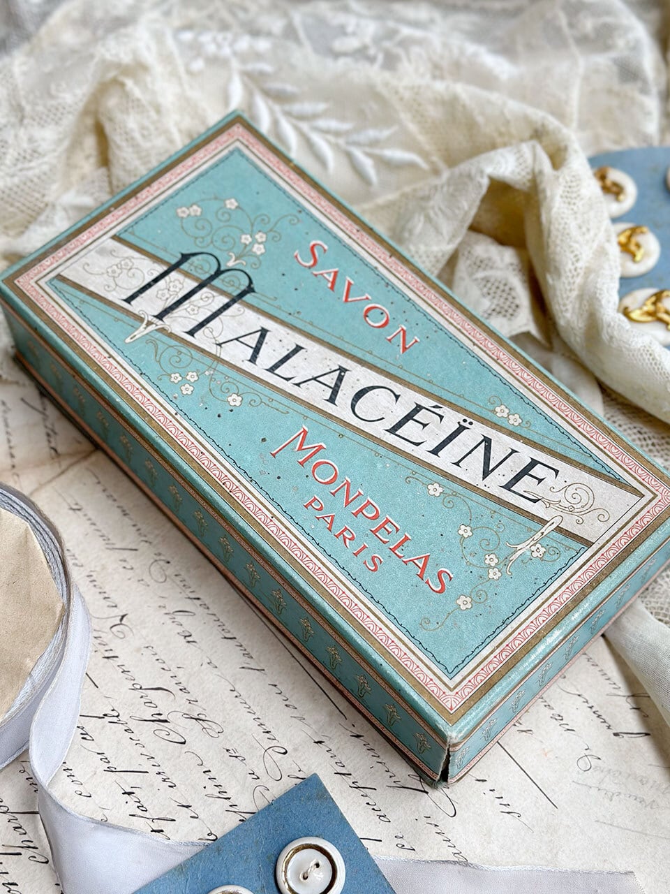 紙箱 | Brocante de La Cocotte (フランスアンティーク・ドライ 紙箱 | Brocante de La Cocotte (フランスアンティーク・ドライ