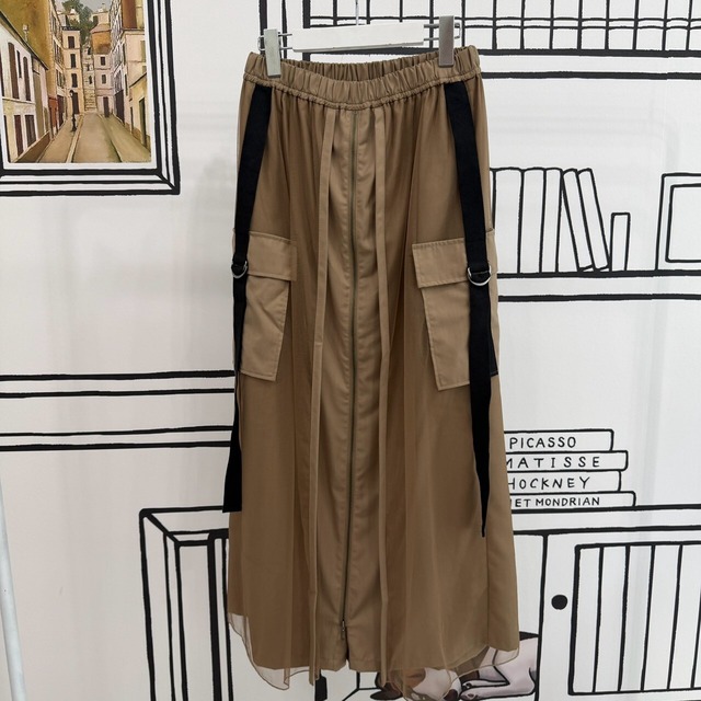 2wayレイヤードパンツ