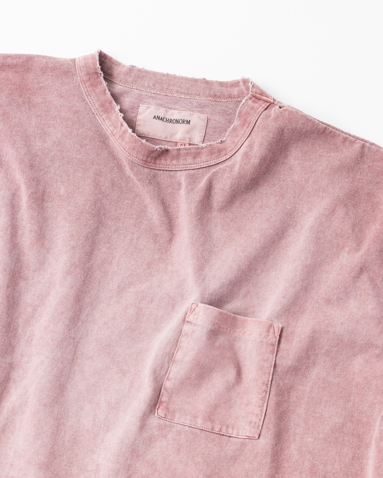 ANACHRONORM / PIGMENT DYED POCKET S/S T-S