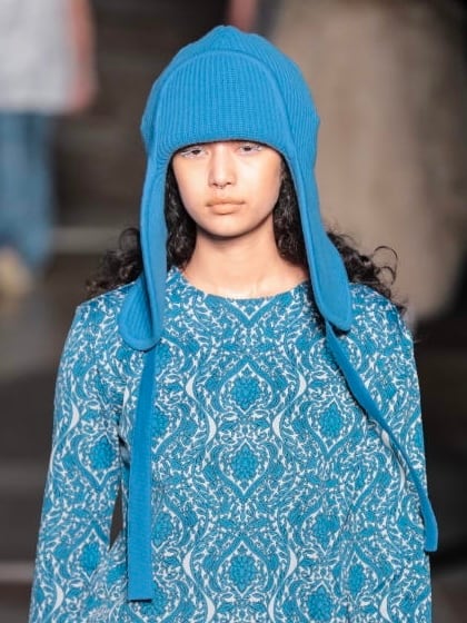 FUMIE TANAKA フミエタナカ / ear cover knit cap | TRENT 