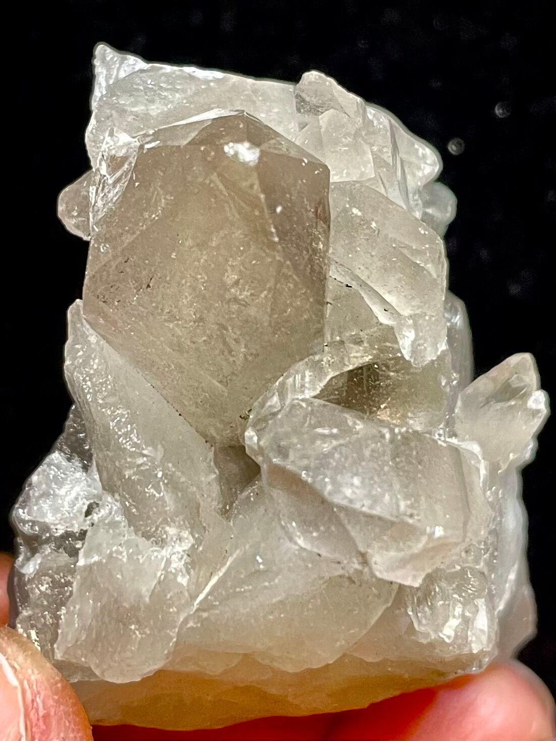 10) ロシア・レムリアンクオーツ「レムリアン・ウラル」スモーキー・クラスター(小型)