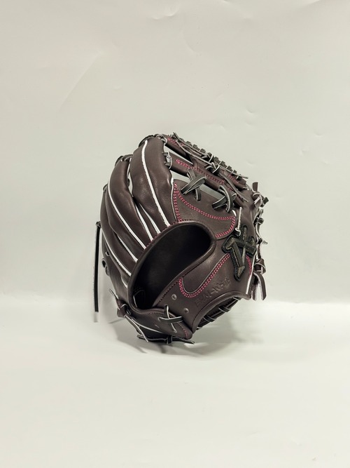 ATOMS-アトムズ　限定硬式グラブ　高校野球対応　内野手モデル　右投げ用　APLｰNE066型　Dブラウン×中白ブラック 画像