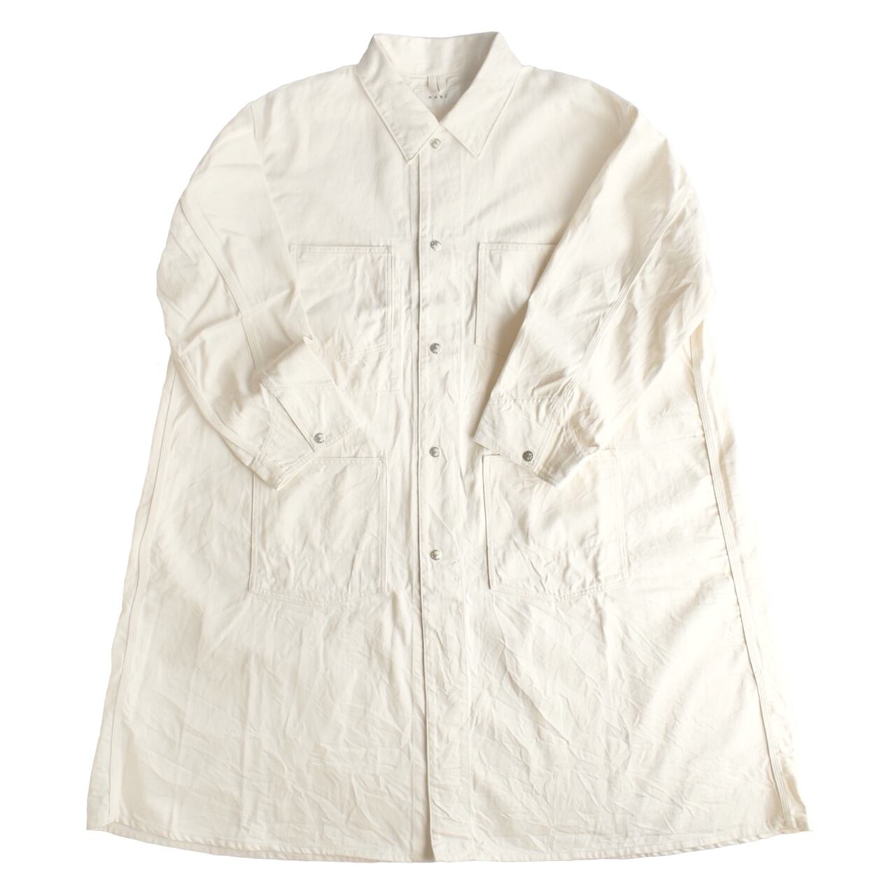 HARi / GIANT ATELIER COAT - ジャイアントアトリエコート - WHITE  