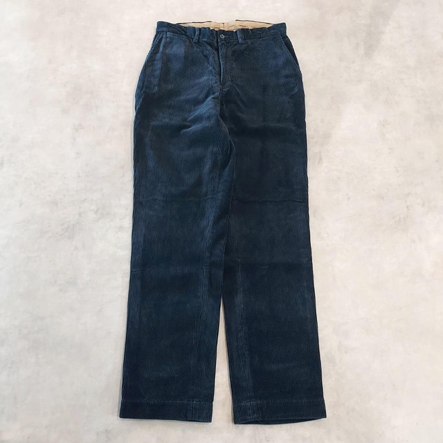 ポロバイ ラルフローレン W34 ポロチノ コーデュロイ 古着 紺 16193
