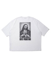 Print Oversized S/S Tee (JESUS) - Off White -