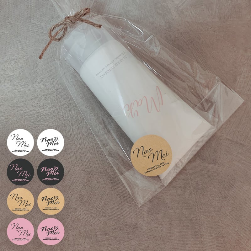 BTS thank youシール　リピ注文ページ③11/4新作追加 THANK YOUシール ／ 選べるデザイン【 4cm・90枚】 | mayc wedding