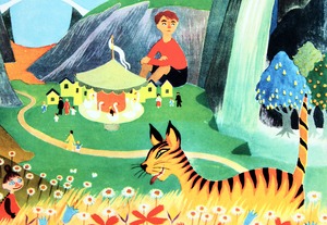 ムーミン 北欧 All Things Commerce「カルーセル パーティー」送料無料 フレーム 展示用フック付アートポスター 絵画 インテリア アート