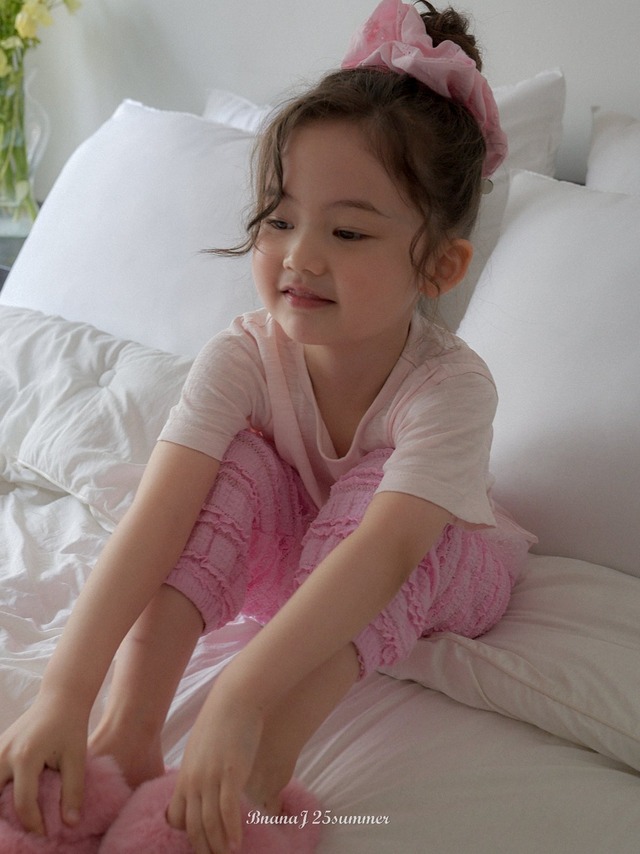 【即納】banana j frill sausage pants