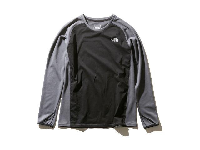 【tnf】 L/S Hybrid Enduro Crew(Mix Charcoal)