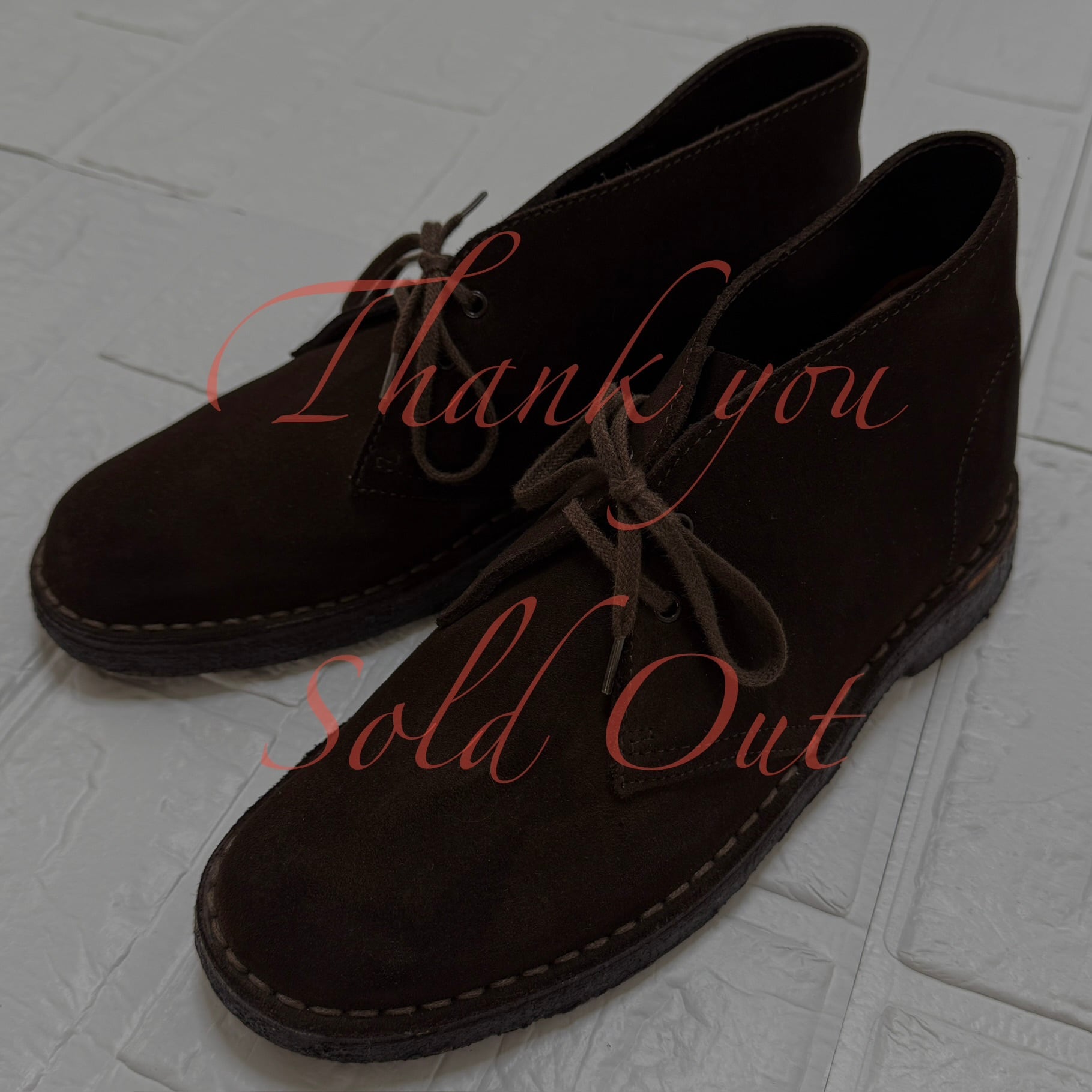 Clarks デザートブーツ イングランド製 (ブラウン、UK5、実寸 23.5cm