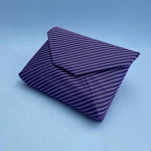 夏数寄屋袋（有香型）　紫縞（紗）