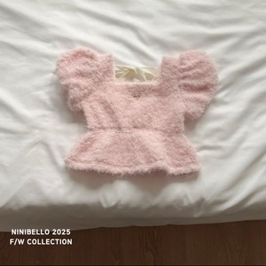 即納 : Pure half sleeves bustier〔ninibello〕