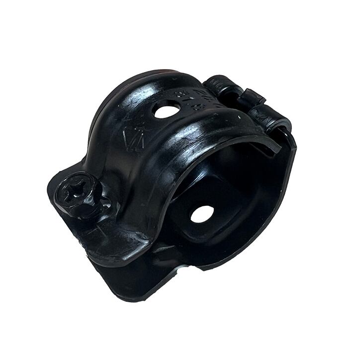 ミニクランプの単クランプ Φ22.2からΦ25.4パイプ用 特注色 黒 20個 農業ハウス ビニールハウス 果樹棚 園芸 造園 防獣柵 自転車ライト金具 船具 係留設備 ケーブル結束 金属加工部品 足場使用不可 ブラック 細い単管パイプ用 小さなクランプ くめーる just パイプクランプ black