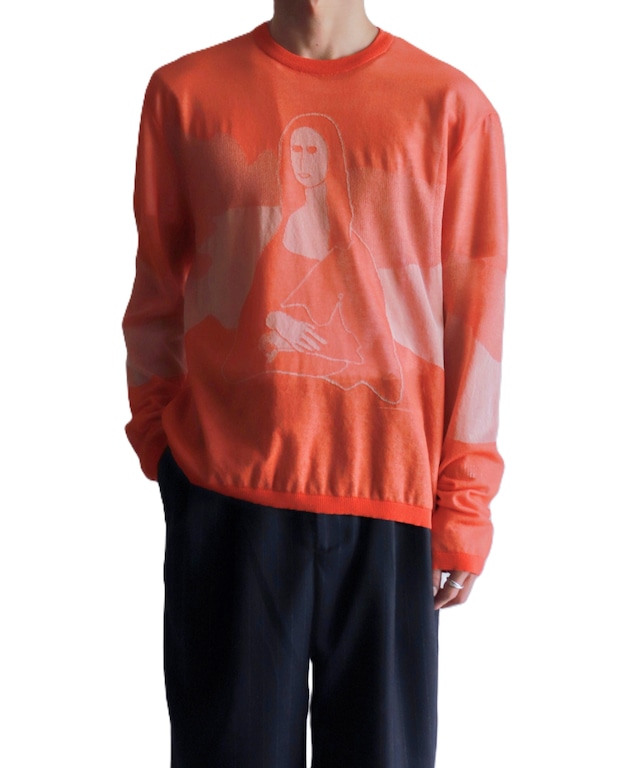 Kota Gushiken / KGSS25-K10 SEE-THROUGH MONA (ORANGE)