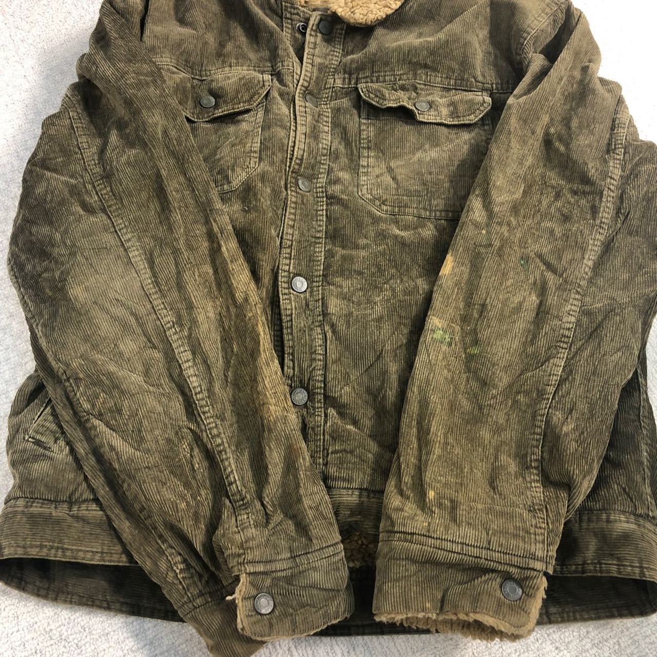 ABERCROMBIE AND FITCH ジャケット M カーキ アバクロンビーアンド 