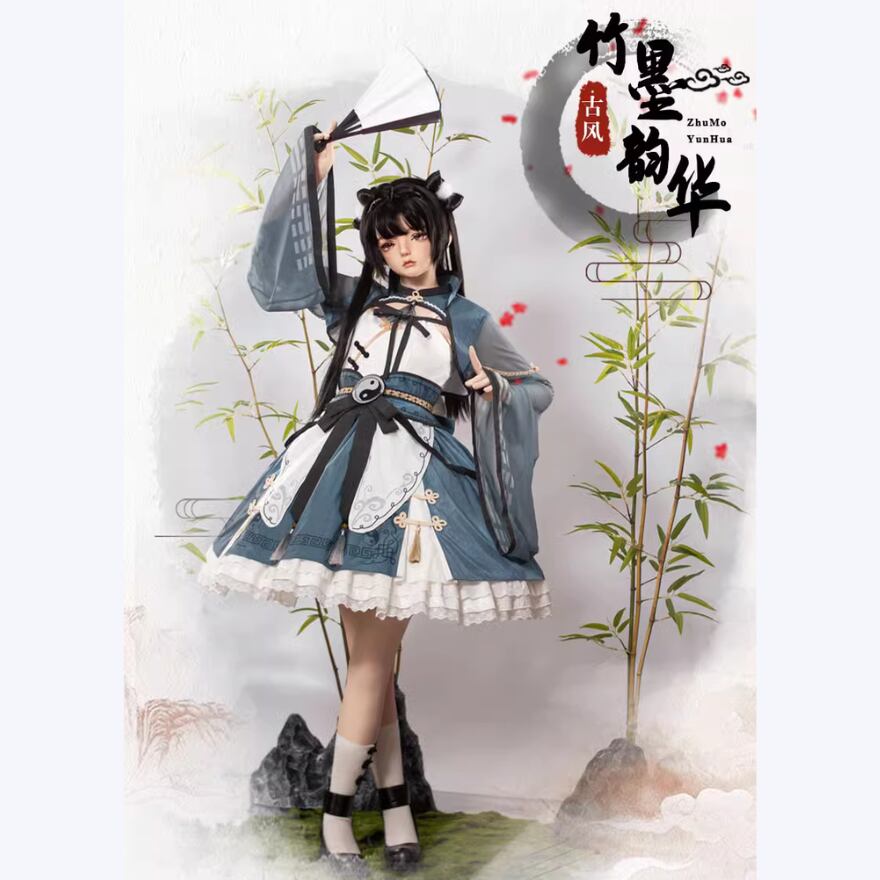 天使と悪魔 サブカル系ファッション 華ロリ 中華ロリータ