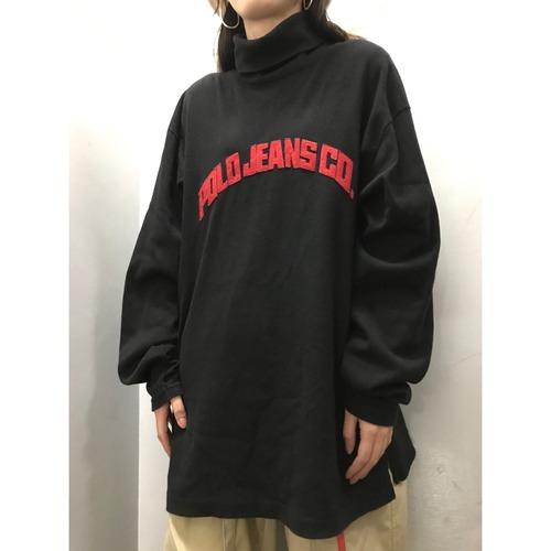 90's POLO JEANS タートルネックカットソー