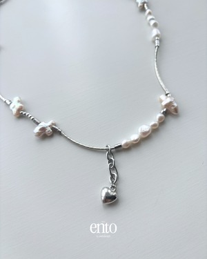 (#0069) heart spell necklace