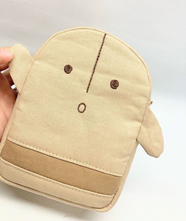 【売約済み】ポーチ　ハニワ｜とりさん工房ーかわいいハンドメイドポーチ