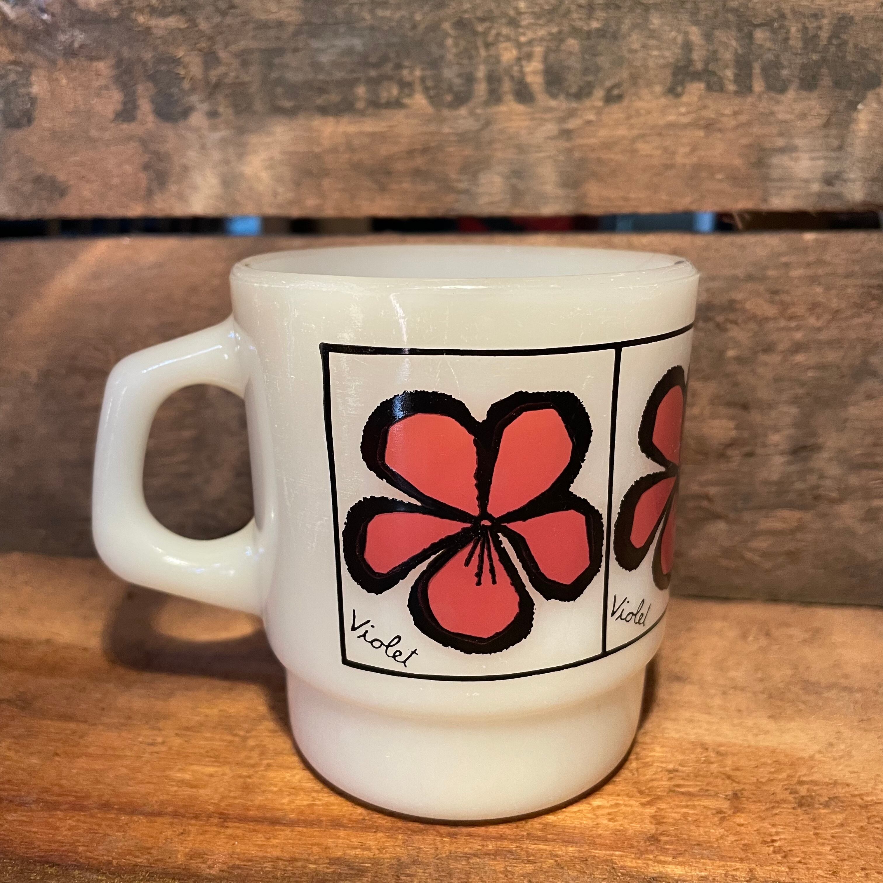 Fireking ファイヤーキング スタッキングマグ バイオレット | CANDY