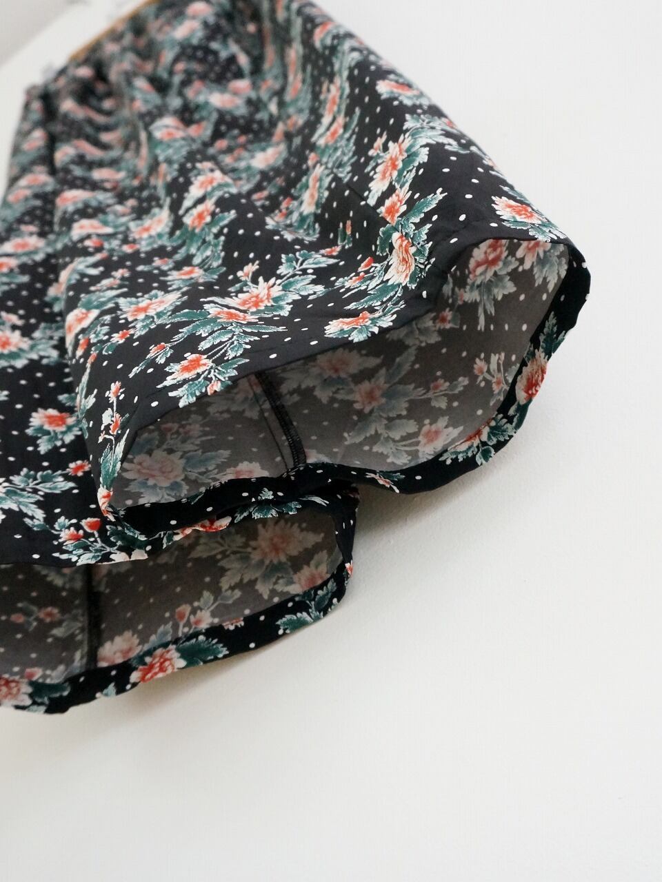 yuni R/Cツイル フラワードットプリントパンツ | Fimpen+Nul