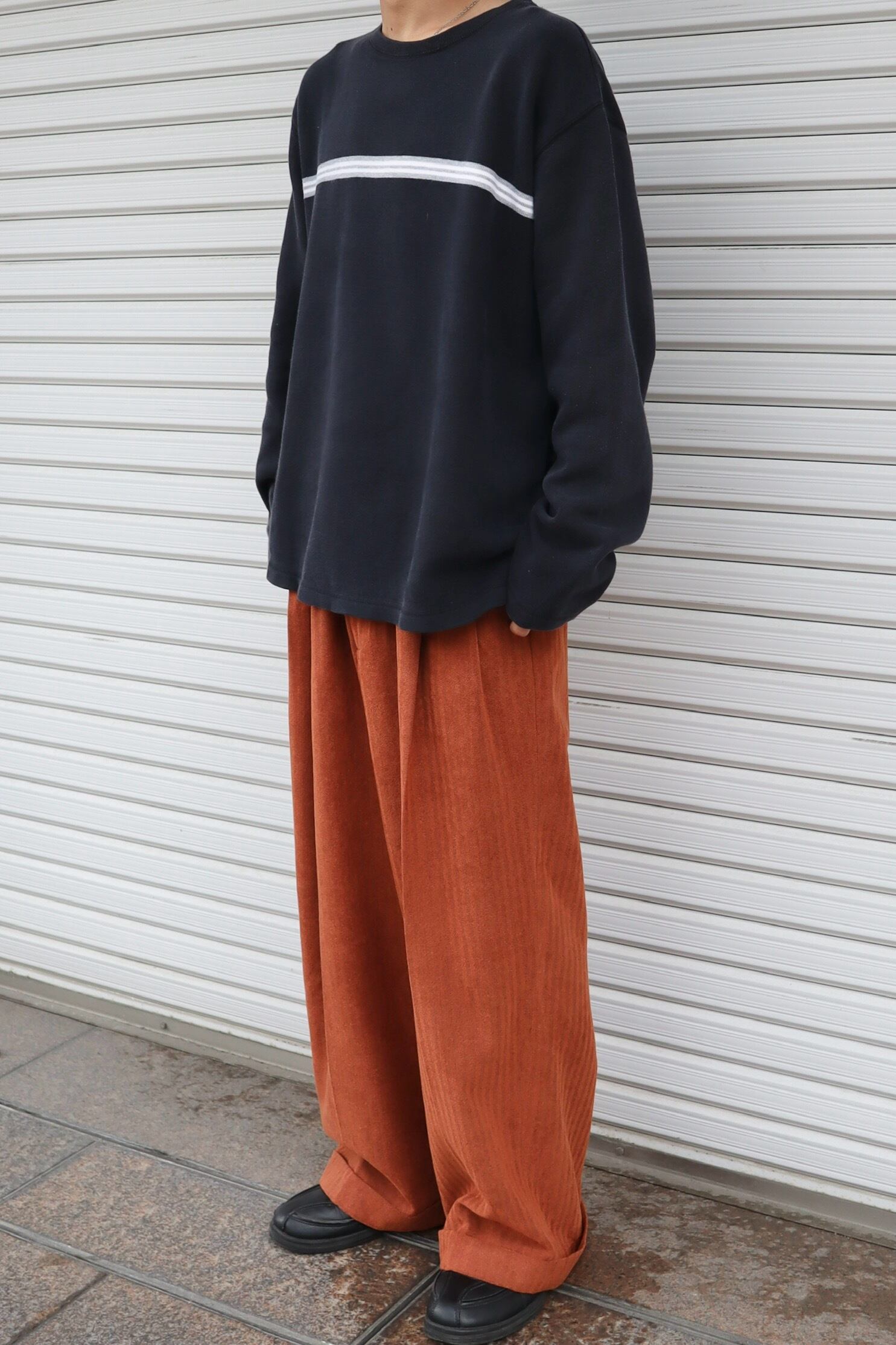 USED 90s Smokey Joe's wide slacks | bud