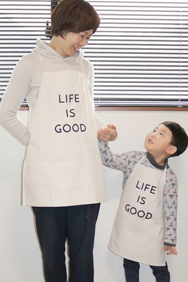 エプロン "APRON" (LIFE IS GOOD)