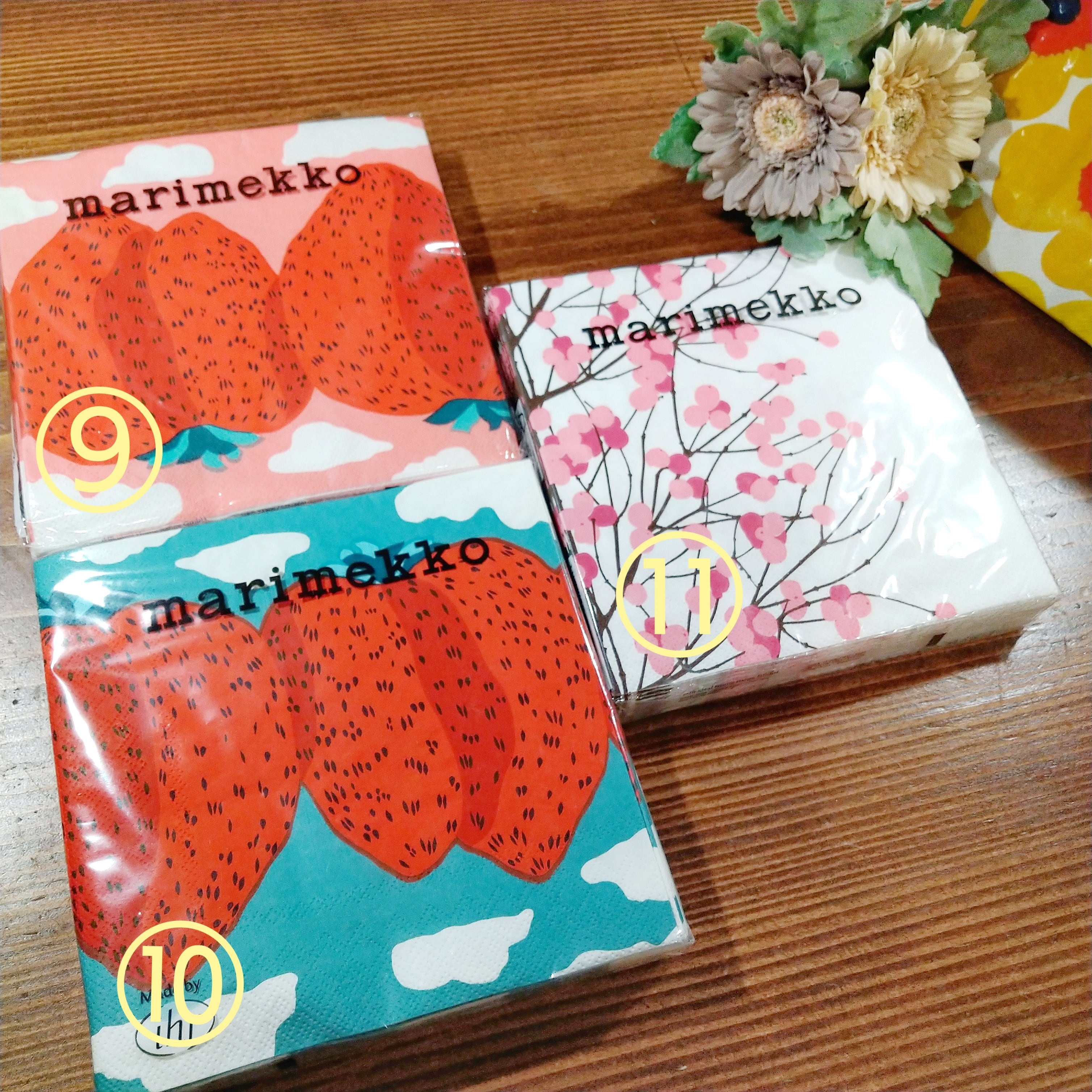 ペーパーナプキン marimekko | 旭川の薪ストーブ コロポックル