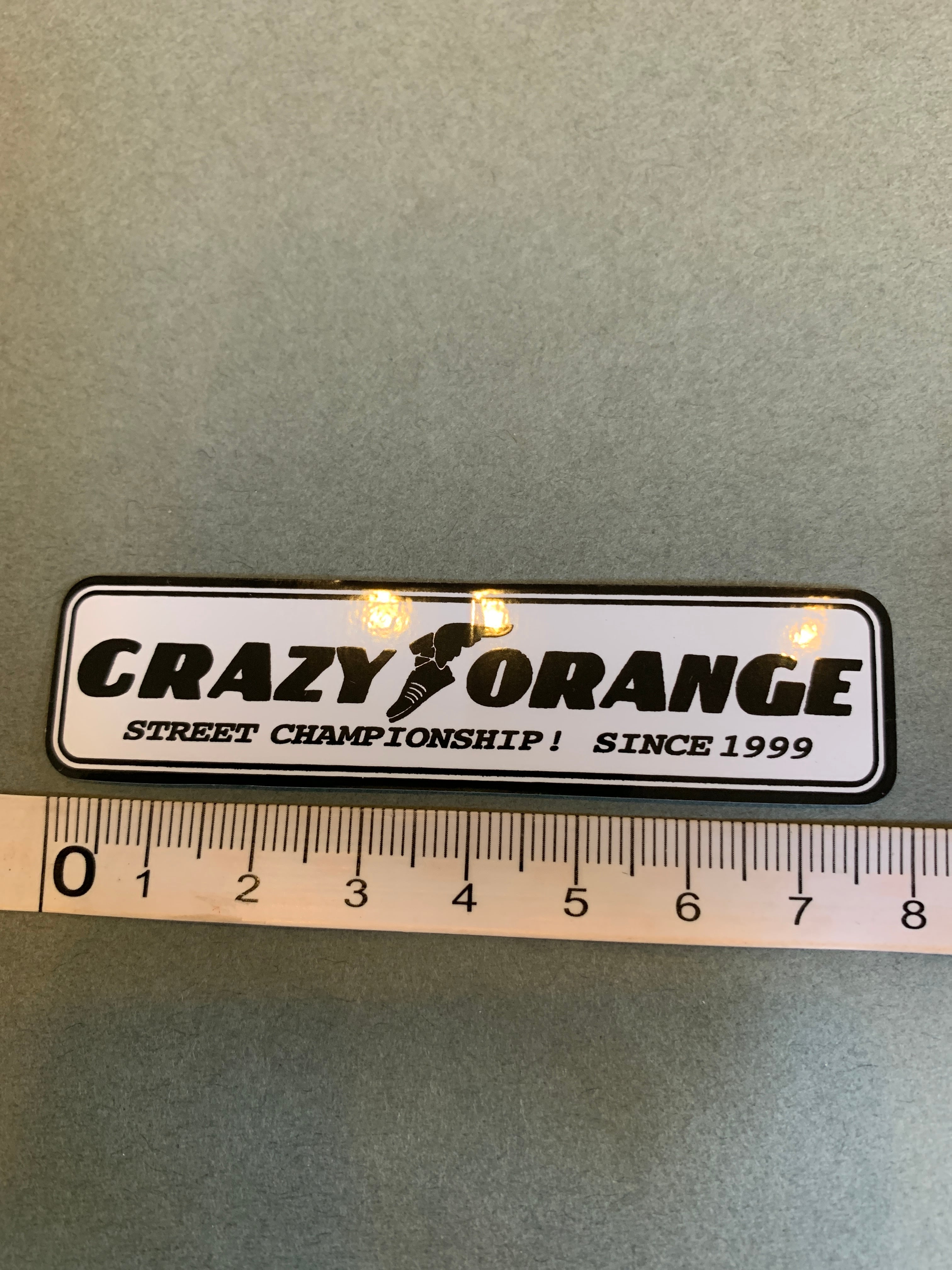 ②クレイジーオレンジ ステッカー3枚セット | CRAZYORANGE