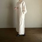 YAECA ／ヤエカ Surgical dress／サージカル ドレス  #94751　WHITE