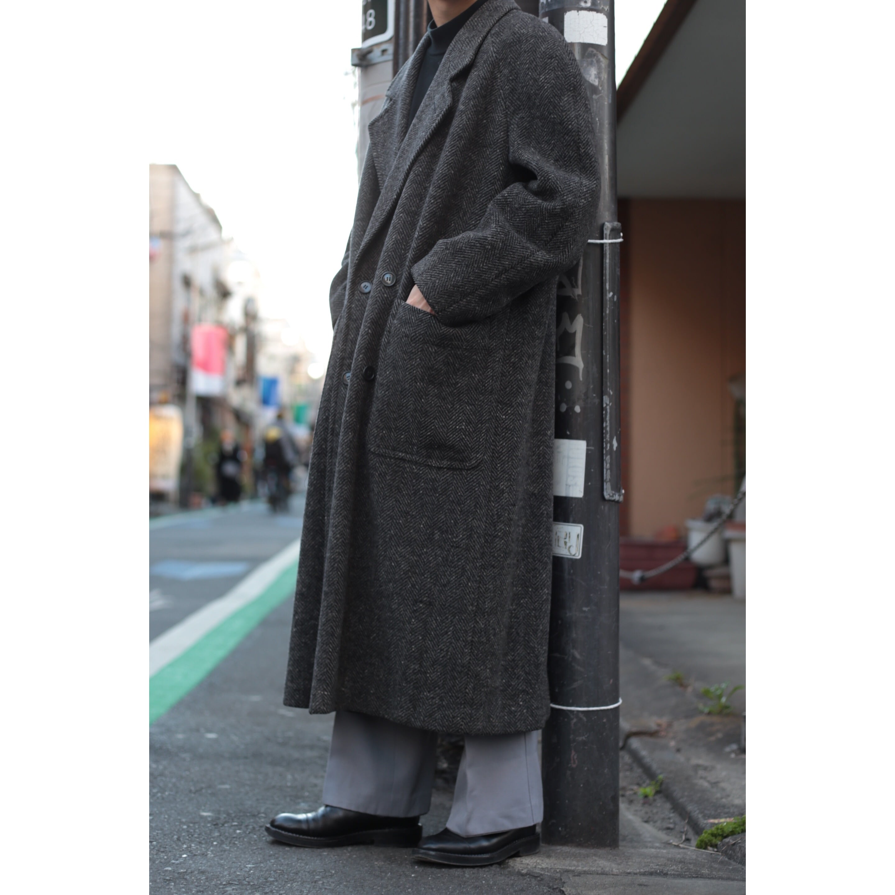 ジョルジオアルマーニ チェスターコート ピュアバージンウール100  