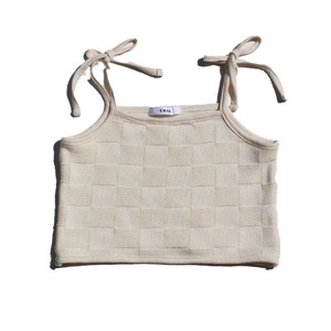 Knit jacquard camisole